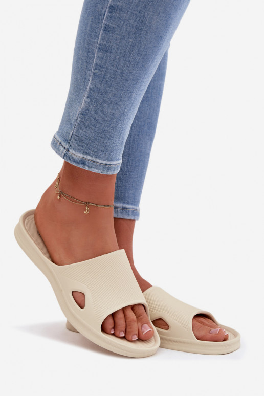 Klassikalise mudeli naiste plätud beeži värvi Juniria