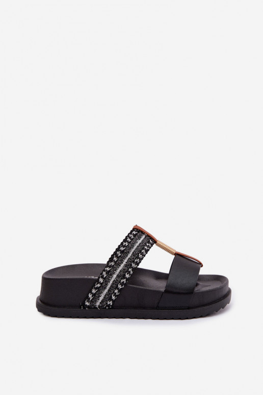 naiste plätud platvormiga Triipudega I Kuldset värvim Detalem msuud Tahlia