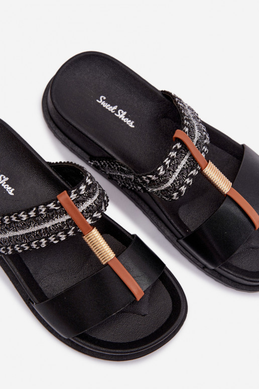 naiste plätud platvormiga Triipudega I Kuldset värvim Detalem msuud Tahlia