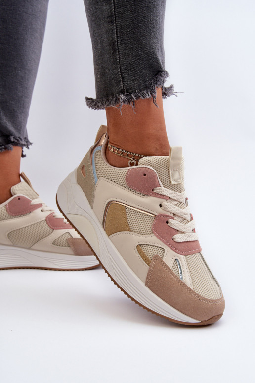 Sneakers tüüpi jalanõud Pealiste omad platvormiga Mitmevärvilised Lenivia