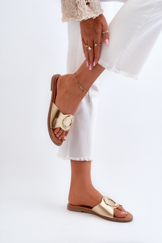 naiste plätud kaunistustega Kuldset värvi Cilima