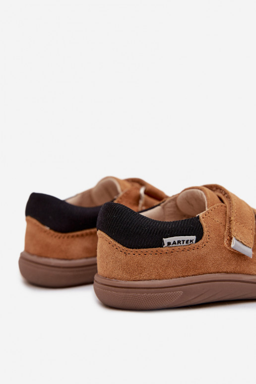 Pealhk jalatsid Barefoot Laste jalanõud Koos teemaga Lisa Bartek 8600563 pruunid värvi