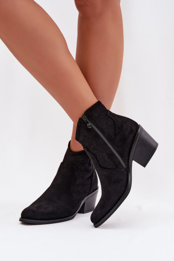 Saapad Pealiste omad kõrge jämeda kontsaga S.Barski HY61-8013 msuud 2