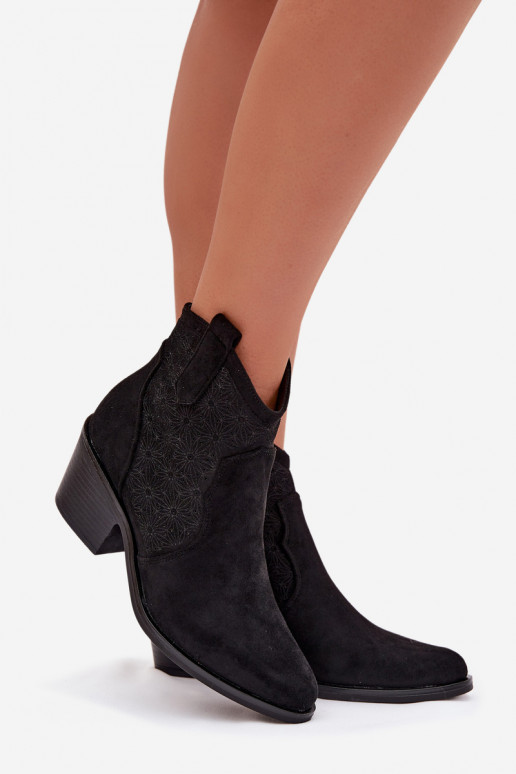 Saapad Pealiste omad kõrge jämeda kontsaga S.Barski HY61-8013 msuud