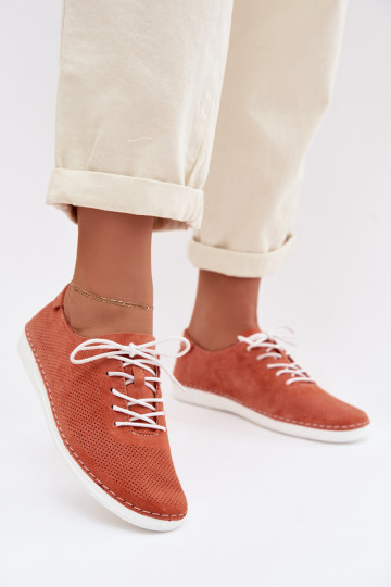 jalatsid Pealiste omadPealturalnego seemisnakhsedu S.Barski LR61-7080 oranži värvi