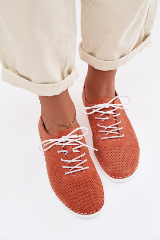 jalatsid Pealiste omadPealturalnego seemisnakhsedu S.Barski LR61-7080 oranži värvi