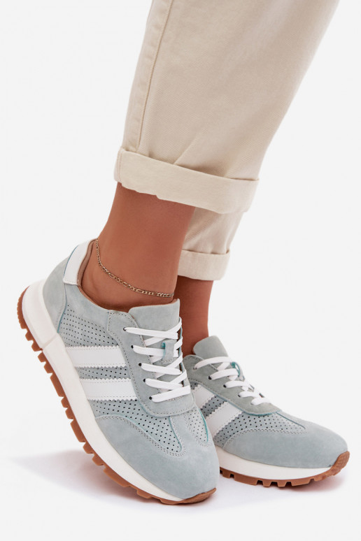 Sneakers tüüpi jalanõud Pealiste omadPealturalnego seemisnakhsedu mündiroheline Sellel onrceline