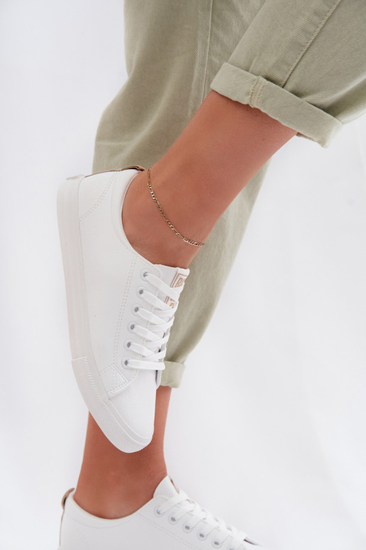 naiste saapad eko-nahast Big Star TT274001 valget värvi