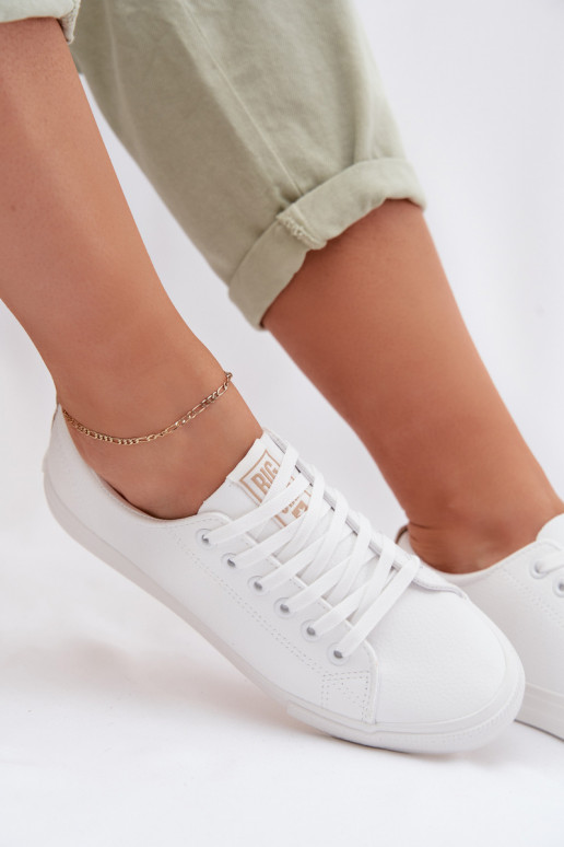 naiste saapad eko-nahast Big Star TT274001 valget värvi