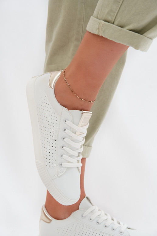 vabaaja jalanõud Spordijalatsid Pealiste omad Eko Pealhk Big Star TT274020 valget värvi