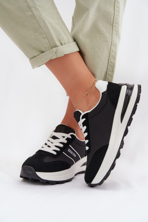 Sneakers tüüpi jalanõud spordijalatsid Pealiste omad Big Star TT274877 HI-POLY SYSTEM msuud