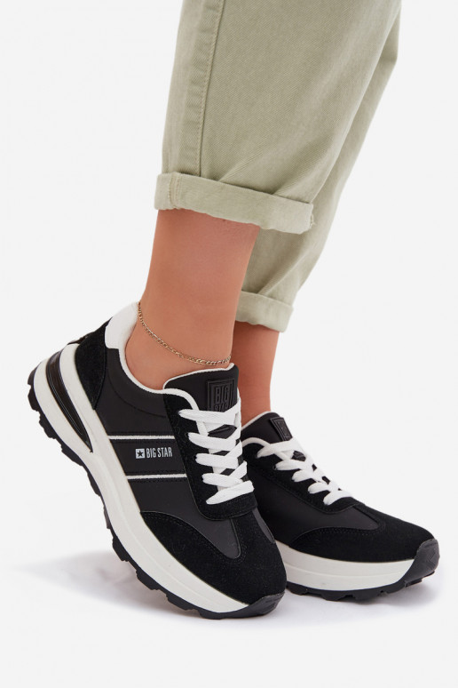 Sneakers tüüpi jalanõud spordijalatsid Pealiste omad Big Star TT274877 HI-POLY SYSTEM msuud