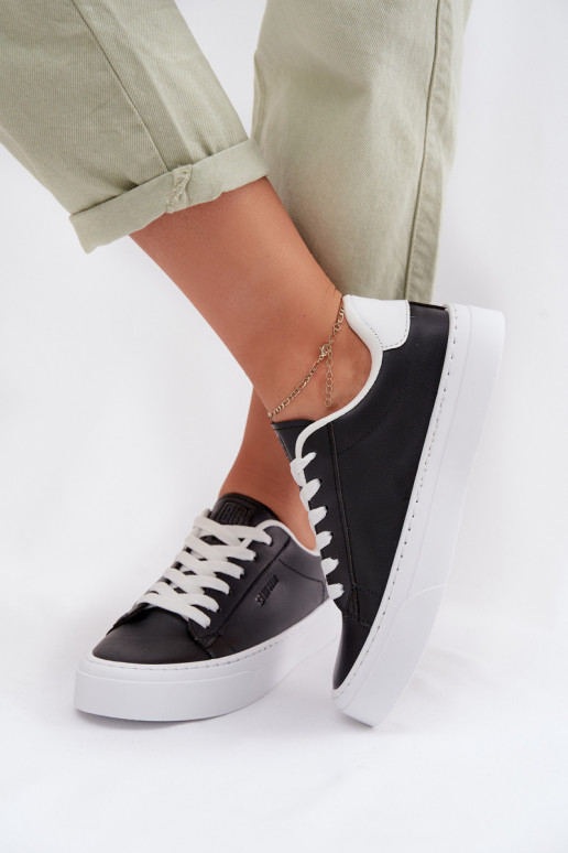 Sneakers tüüpi jalanõud Pealiste omad eko-nahast Big Star TT274927 HI-POLY SYSTEM msuud