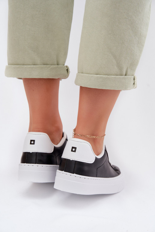 Sneakers tüüpi jalanõud Pealiste omad eko-nahast Big Star TT274927 HI-POLY SYSTEM msuud