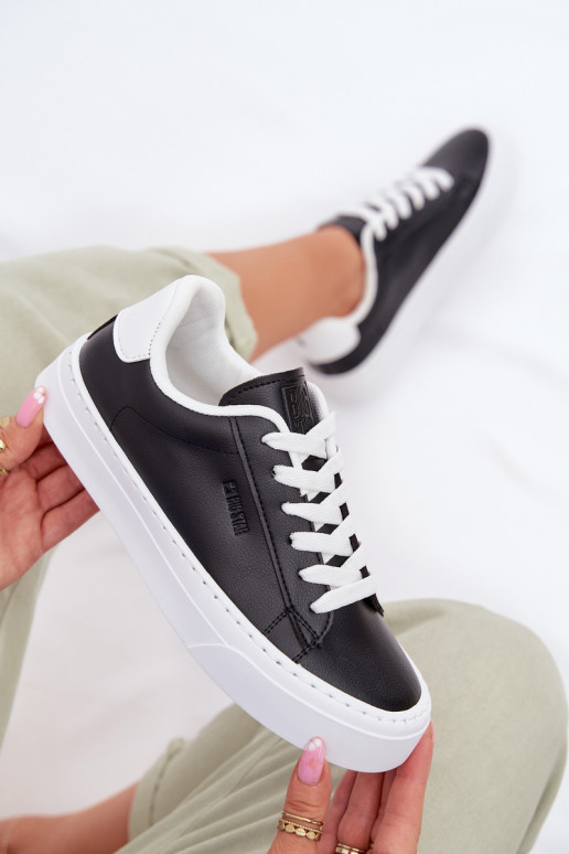 Sneakers tüüpi jalanõud Pealiste omad eko-nahast Big Star TT274927 HI-POLY SYSTEM msuud