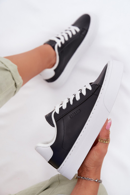 Sneakers tüüpi jalanõud Pealiste omad eko-nahast Big Star TT274927 HI-POLY SYSTEM msuud