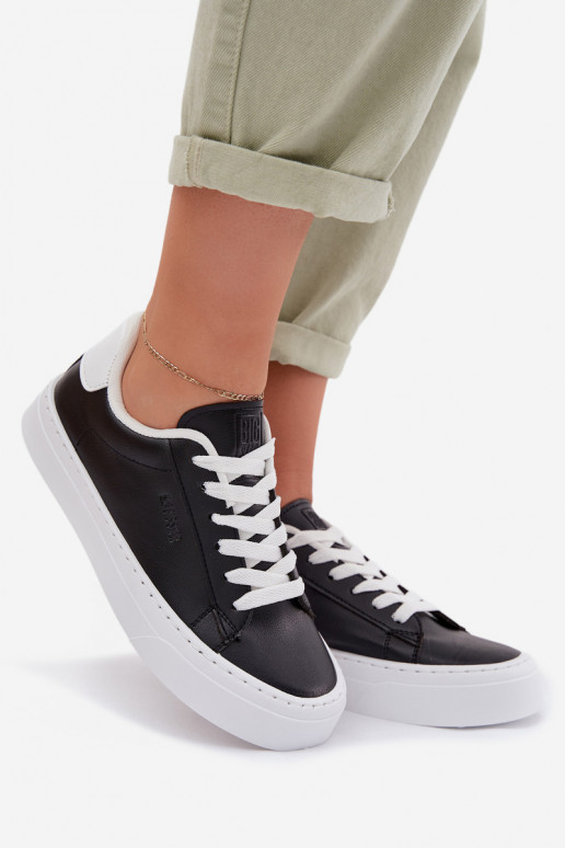 Sneakers tüüpi jalanõud Pealiste omad eko-nahast Big Star TT274927 HI-POLY SYSTEM msuud