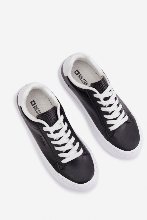 Sneakers tüüpi jalanõud Pealiste omad eko-nahast Big Star TT274927 HI-POLY SYSTEM msuud