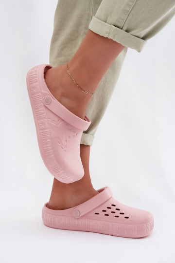 Sussid Puukingad Pealiste omad Kerged rannaplätud Big Star TT274A080 Tumeroosad värvi