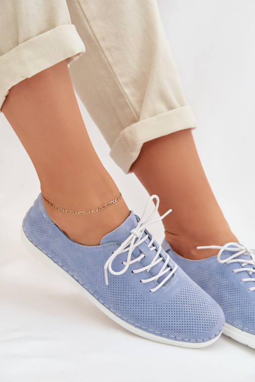 jalatsid Pealiste omadPealturalnego seemisnakhsedu S.Barski LR61-7080 Sinist värvi