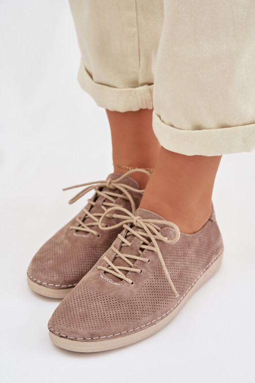 jalatsid Pealiste omadPealturalnego seemisnakhsedu S.Barski LR61-7080 beeži värvi