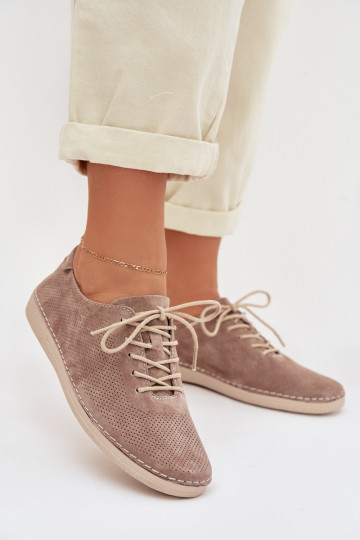 jalatsid Pealiste omadPealturalnego seemisnakhsedu S.Barski LR61-7080 beeži värvi 2