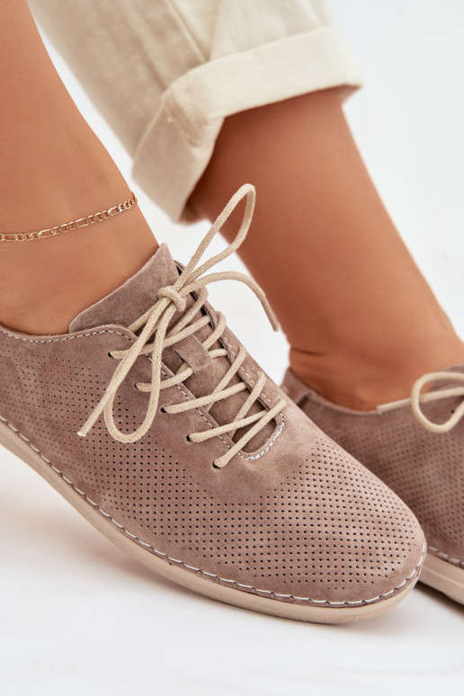 jalatsid Pealiste omadPealturalnego seemisnakhsedu S.Barski LR61-7080 beeži värvi