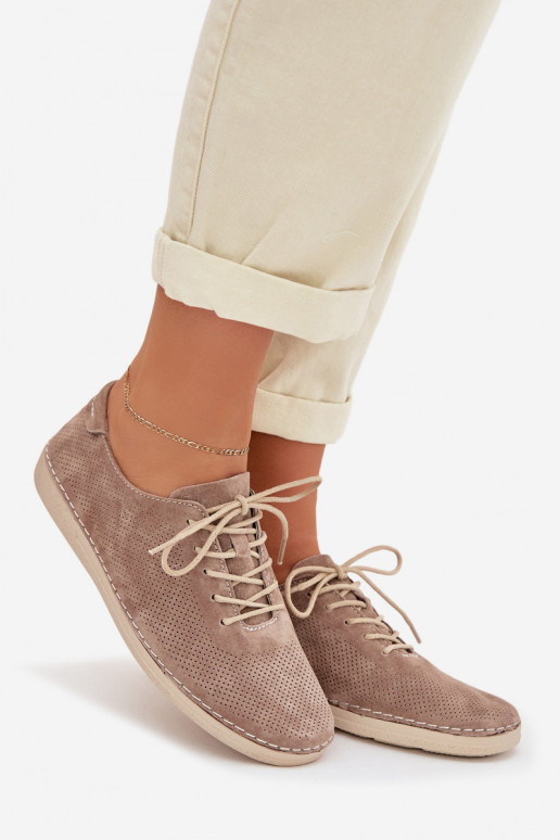 jalatsid Pealiste omadPealturalnego seemisnakhsedu S.Barski LR61-7080 beeži värvi