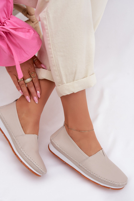 Pealhk jalatsid Pealiste omad S.Barski LR61-7051 beeži värvi