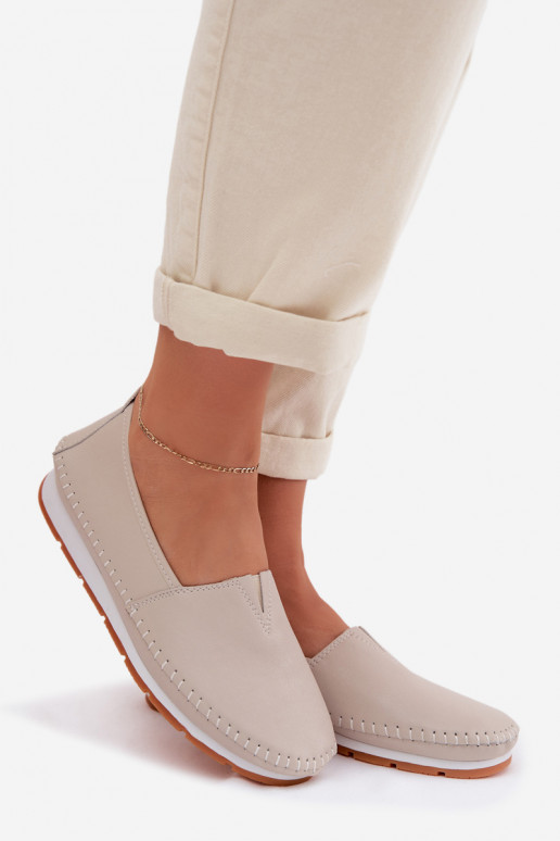 Pealhk jalatsid Pealiste omad S.Barski LR61-7051 beeži värvi