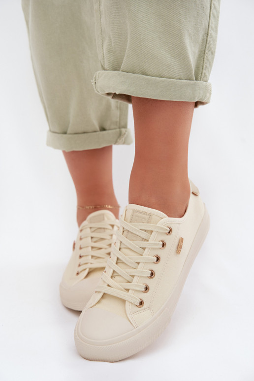 naiste saapad Big Star TT274004 Elevandiluu värvi