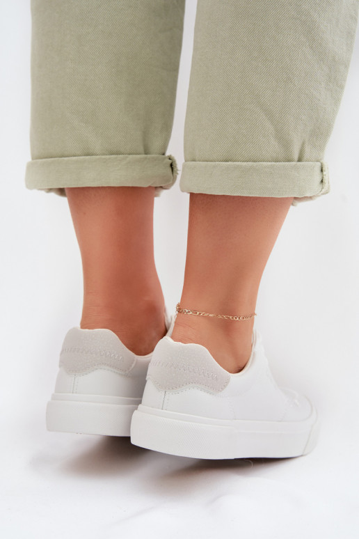 Sneakers tüüpi jalanõud Pealiste omad Big Star TT274008 valget värvi