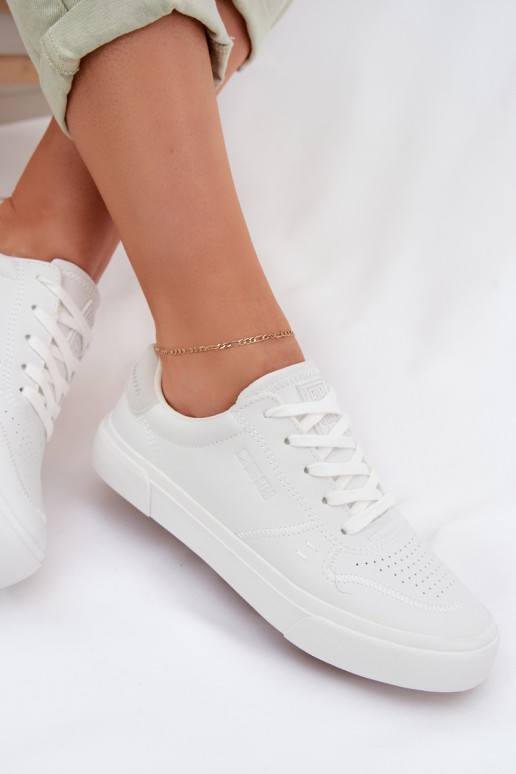 Sneakers tüüpi jalanõud Pealiste omad Big Star TT274008 valget värvi