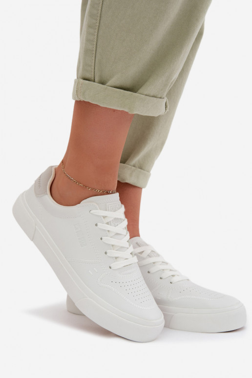 Sneakers tüüpi jalanõud Pealiste omad Big Star TT274008 valget värvi