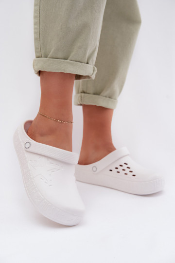 Sussid Puukingad Pealiste omad Kerged rannaplätud Big Star TT274A081 valget värvi