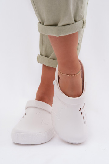 Sussid Puukingad Pealiste omad Kerged rannaplätud Big Star TT274A081 valget värvi 2