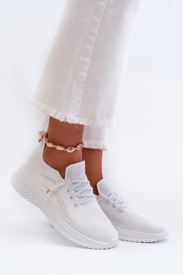 Slip-on spordijalatsid Pealiste omad valget värvi Jagelia 2