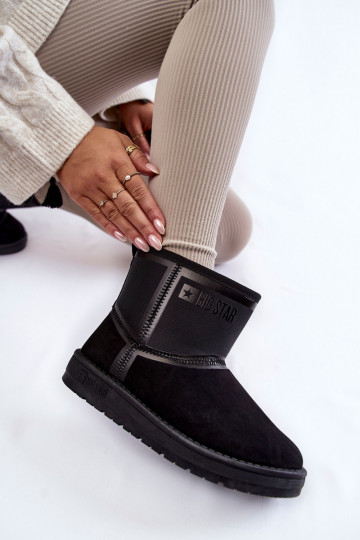 Pealiste omad Slip-on nööpidega lumesaapad Big Star KK274614 msuud