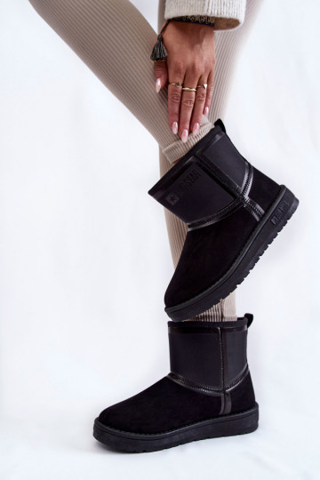 Pealiste omad Slip-on nööpidega lumesaapad Big Star KK274614 msuud 2