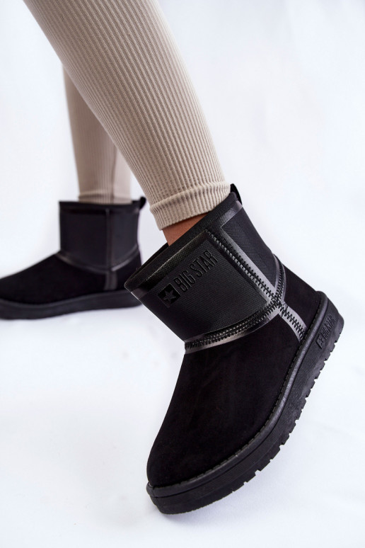 Pealiste omad Slip-on nööpidega lumesaapad Big Star KK274614 msuud