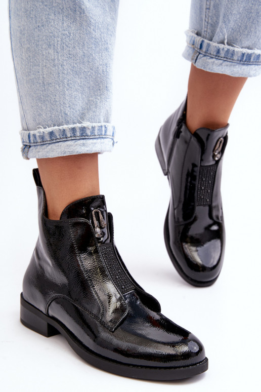 Laque Pealiste poolsaapad laiade nööridega voodriga msuud S.Barski HY75-120 msuud