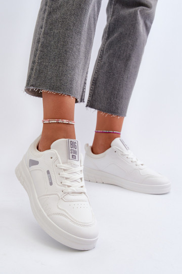 Pealiste omad Sneakers tüüpi jalanõud Memory Foam System Big Star NN274A483 valget värvi