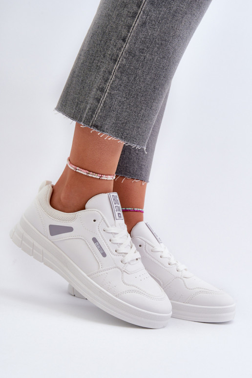 Pealiste omad Sneakers tüüpi jalanõud Memory Foam System Big Star NN274A483 valget värvi