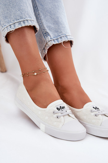 Spordijalatsid naiste saapadHaftem Lee Cooper LCIN-25-31-3447L valget värvi