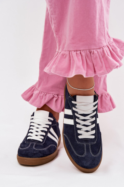 Zazoo N1068 seemisnakhsed Sellel ondal Sneakers tüüpi jalanõud Pealiste omad tumesinist värvi