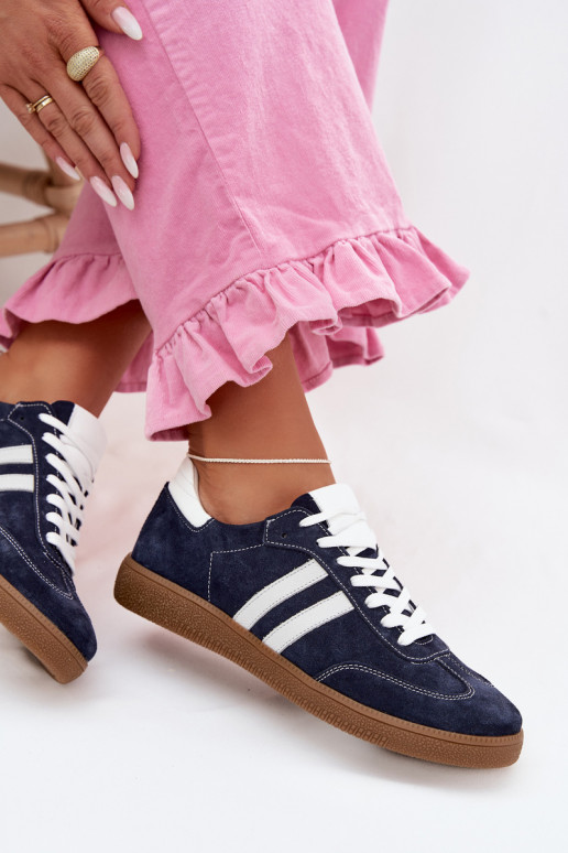 Zazoo N1068 seemisnakhsed Sellel ondal Sneakers tüüpi jalanõud Pealiste omad tumesinist värvi