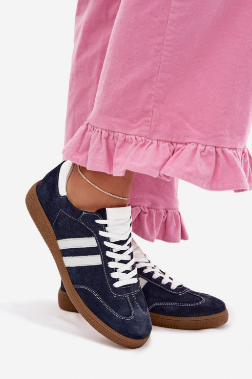 Zazoo N1068 seemisnakhsed Sellel ondal Sneakers tüüpi jalanõud Pealiste omad tumesinist värvi