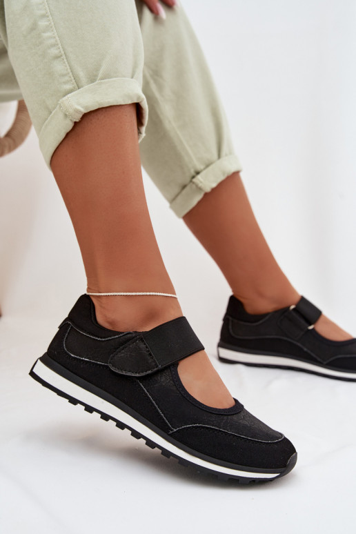 Sportlikus stiilis jalanõud Pealiste omad krõpsudega kinnitatav msuud Aveliette