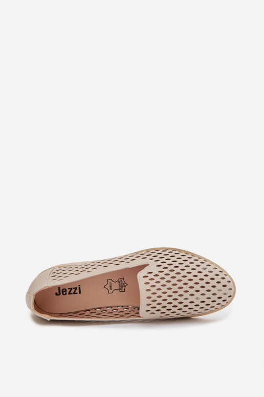 Ažuurne jalatsid Pealiste omad beeži värvi Flariette