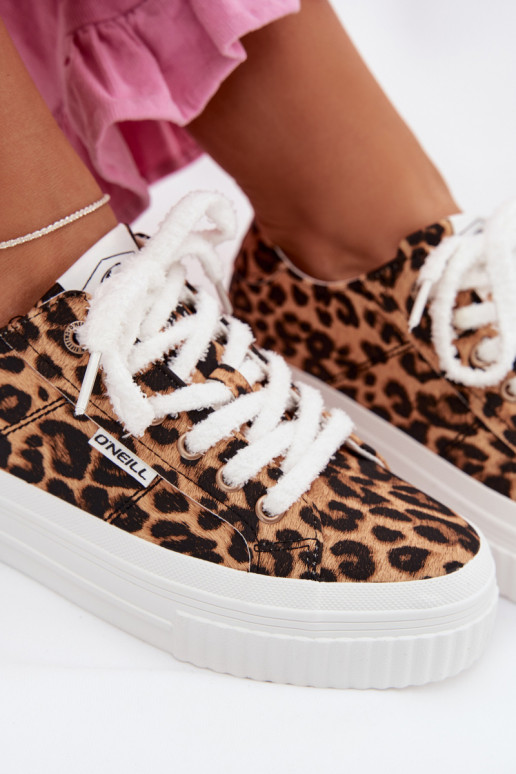 naiste saapad platvormiga O`NEILL SPINNA C INOMEN LOIN 90261009.92A leopardimustriga